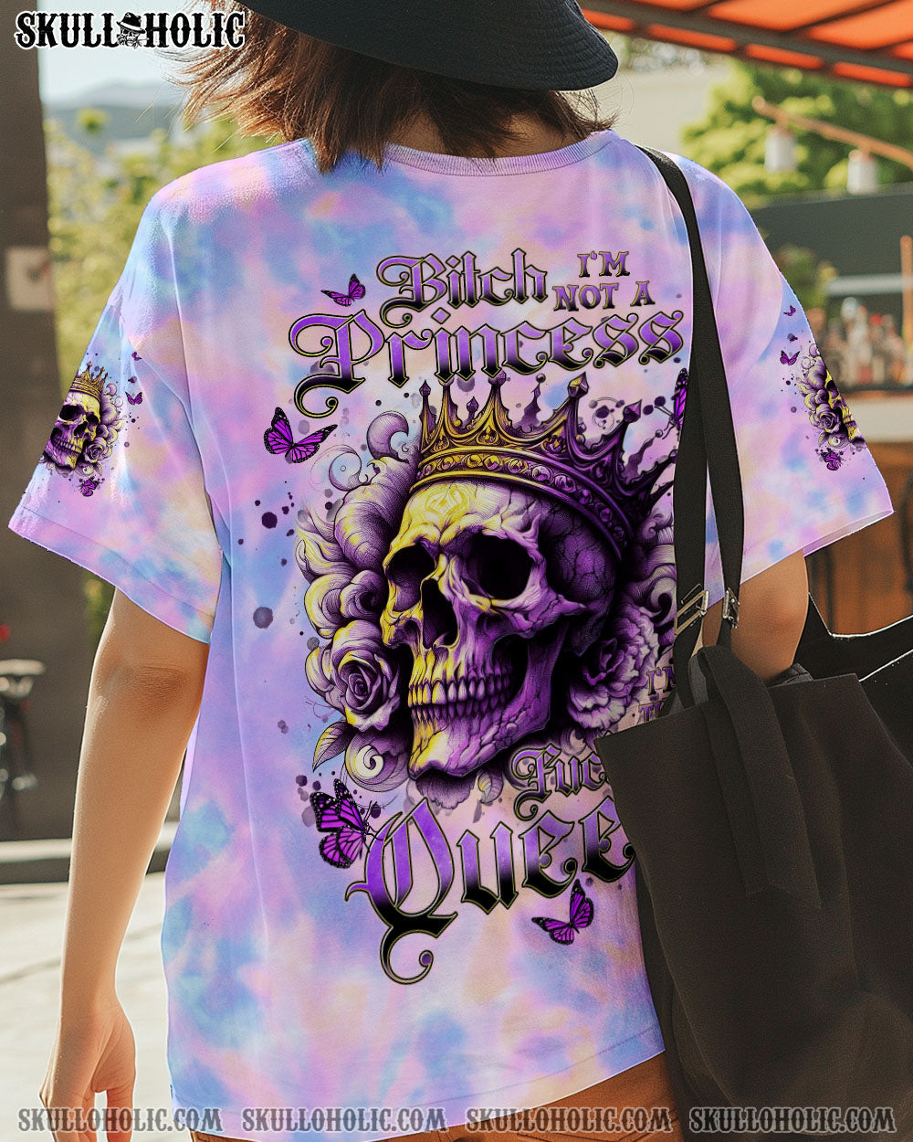 BLISSCORNERS I'M THE FKING QUEEN SKULL ALL OVER PRINT