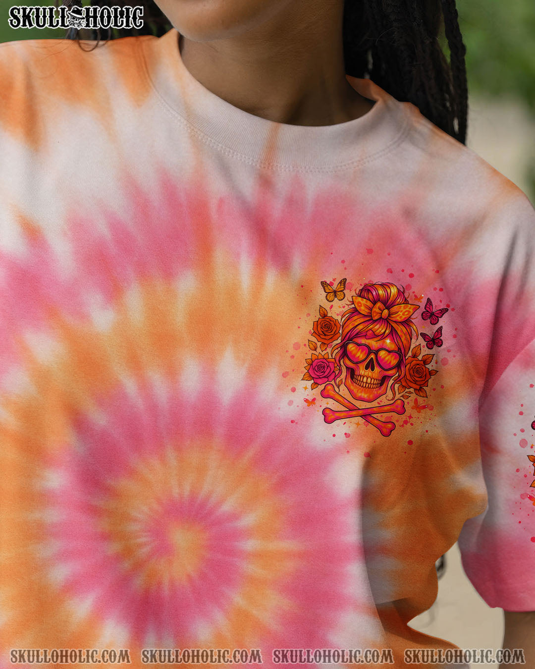 BLISSCORNERS EXPENSIVE DIFFICULT AND TALKS BACK MESSY BUN ALL OVER PRINT