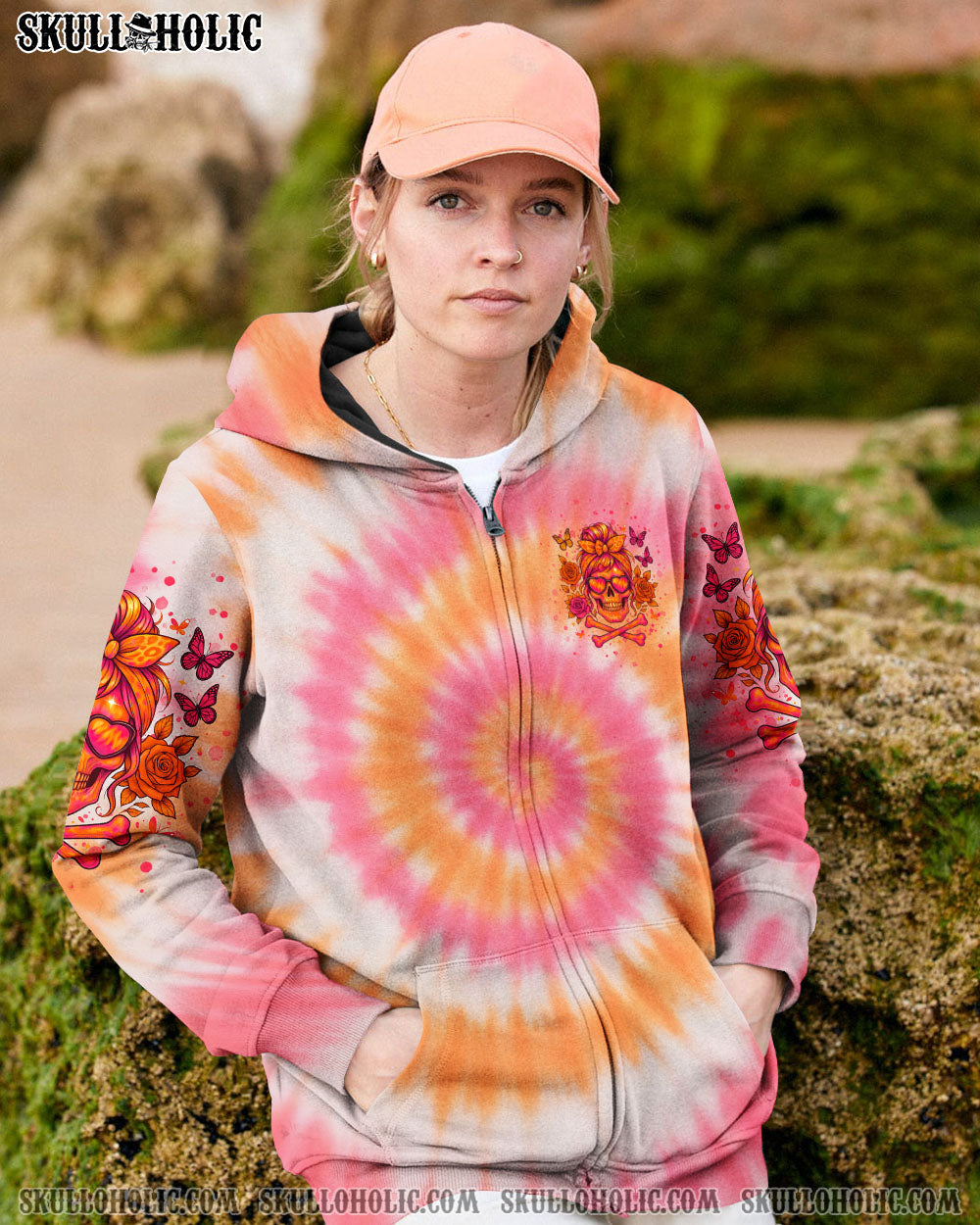 BLISSCORNERS EXPENSIVE DIFFICULT AND TALKS BACK MESSY BUN ALL OVER PRINT