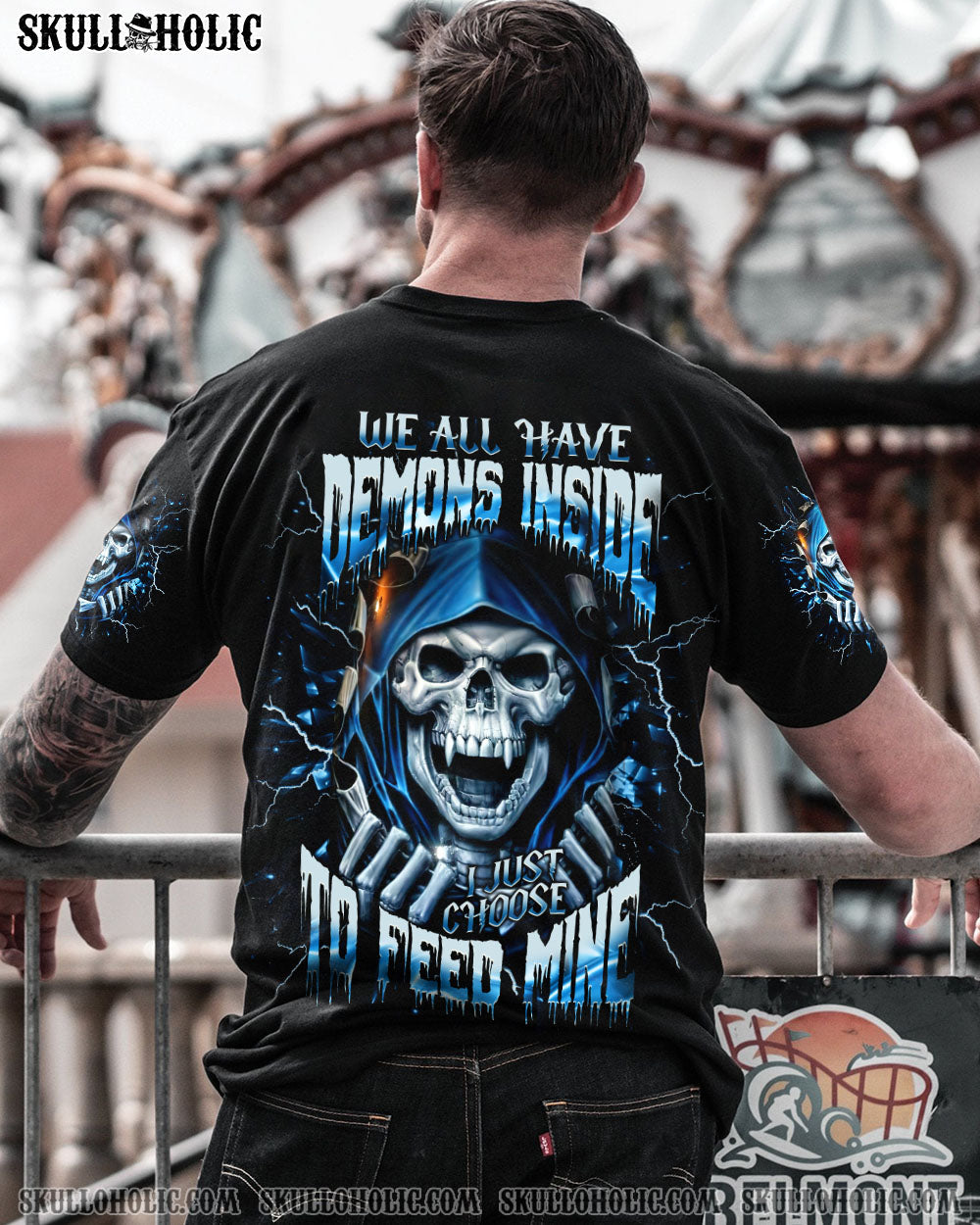 BLISSCORNERS WE ALL HAVE DEMONS INSIDE ALL OVER PRINT