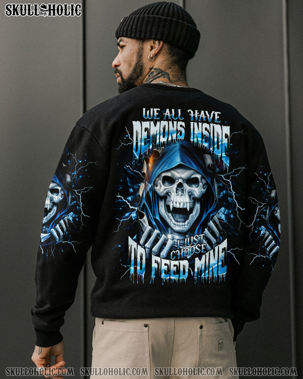 BLISSCORNERS WE ALL HAVE DEMONS INSIDE ALL OVER PRINT