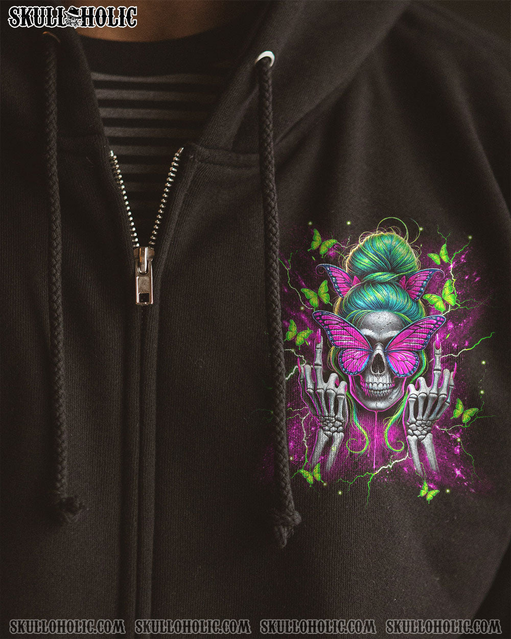 BLISSCORNERS CHAOS COORDINATOR MESSY BUN ALL OVER PRINT
