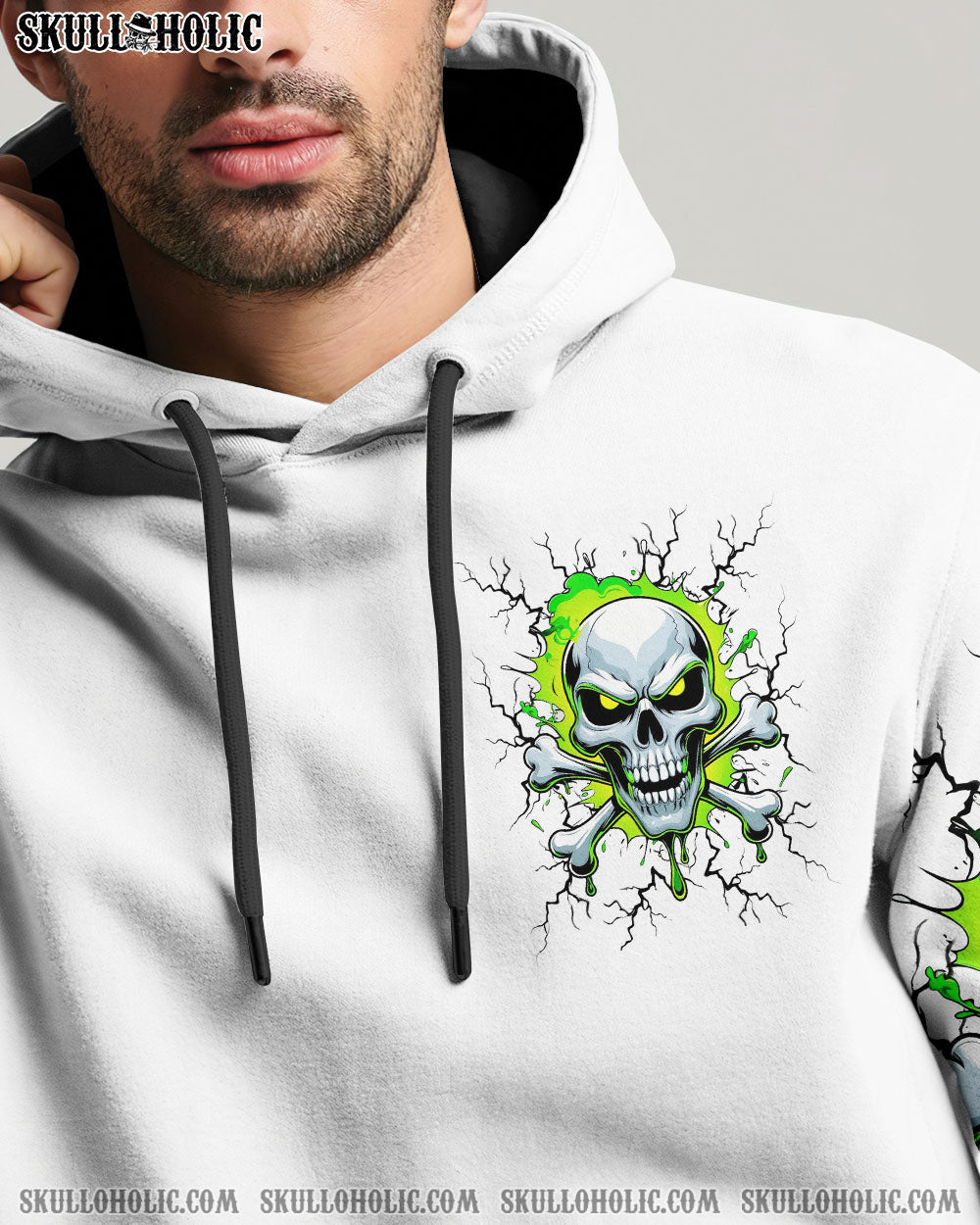 BLISSCORNERS I CAN FIX STUPID BUT IT'S GONNA HURT SKULL BONES ALL OVER PRINT