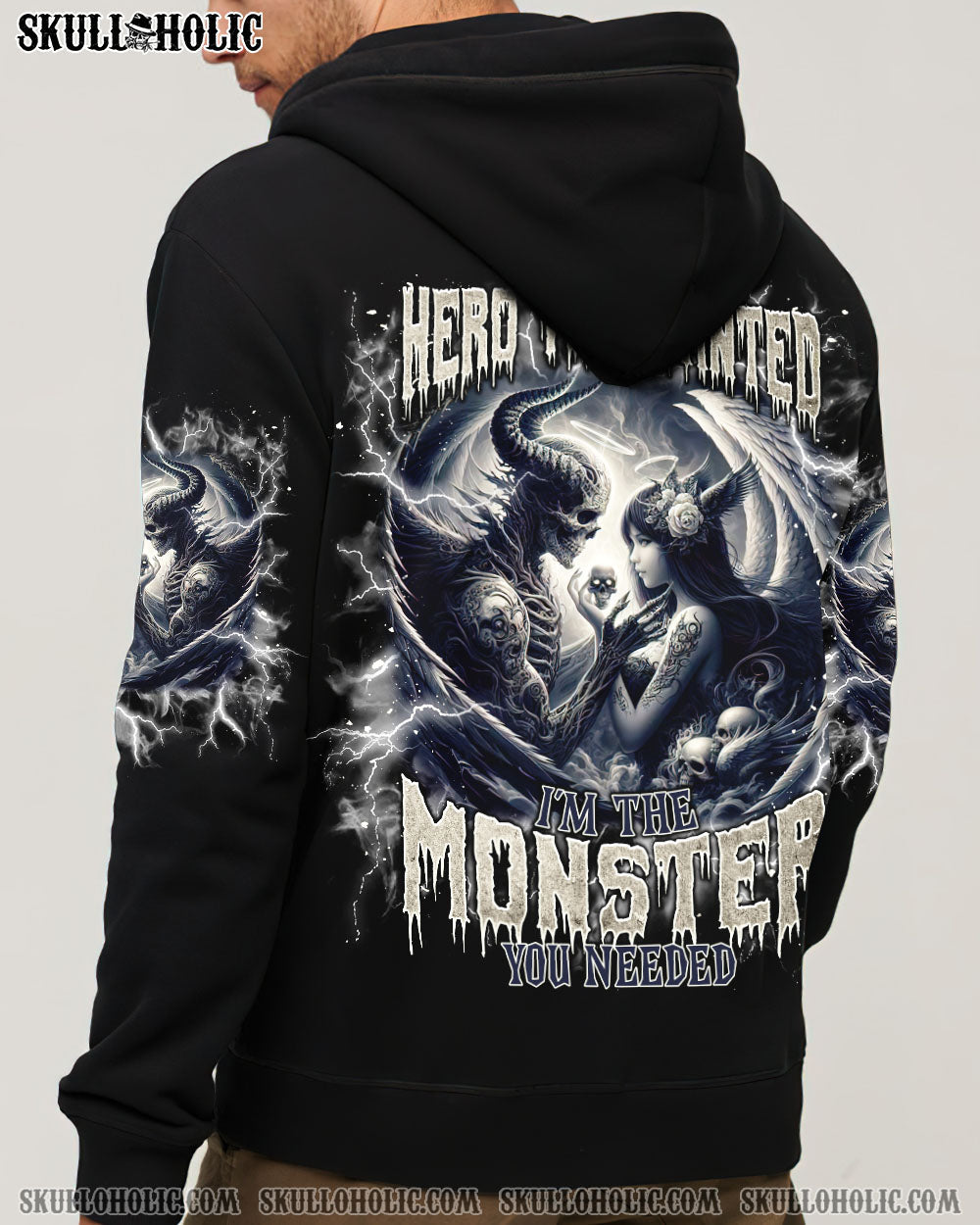 BLISSCORNERS I'M NOT THE HERO YOU WANTED ALL OVER PRINT