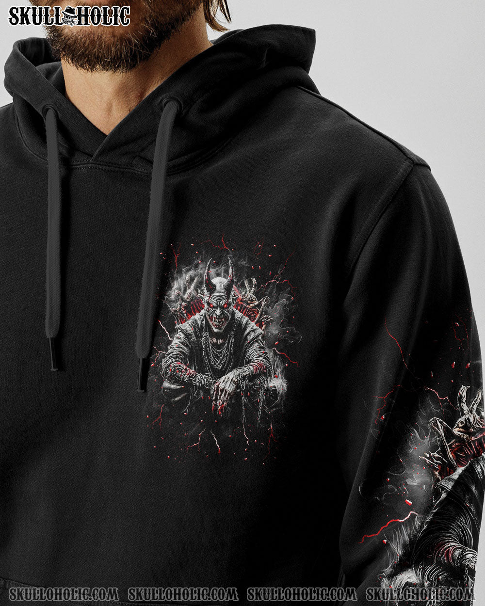 BLISSCORNERS THRONE SKULL ALL OVER PRINT