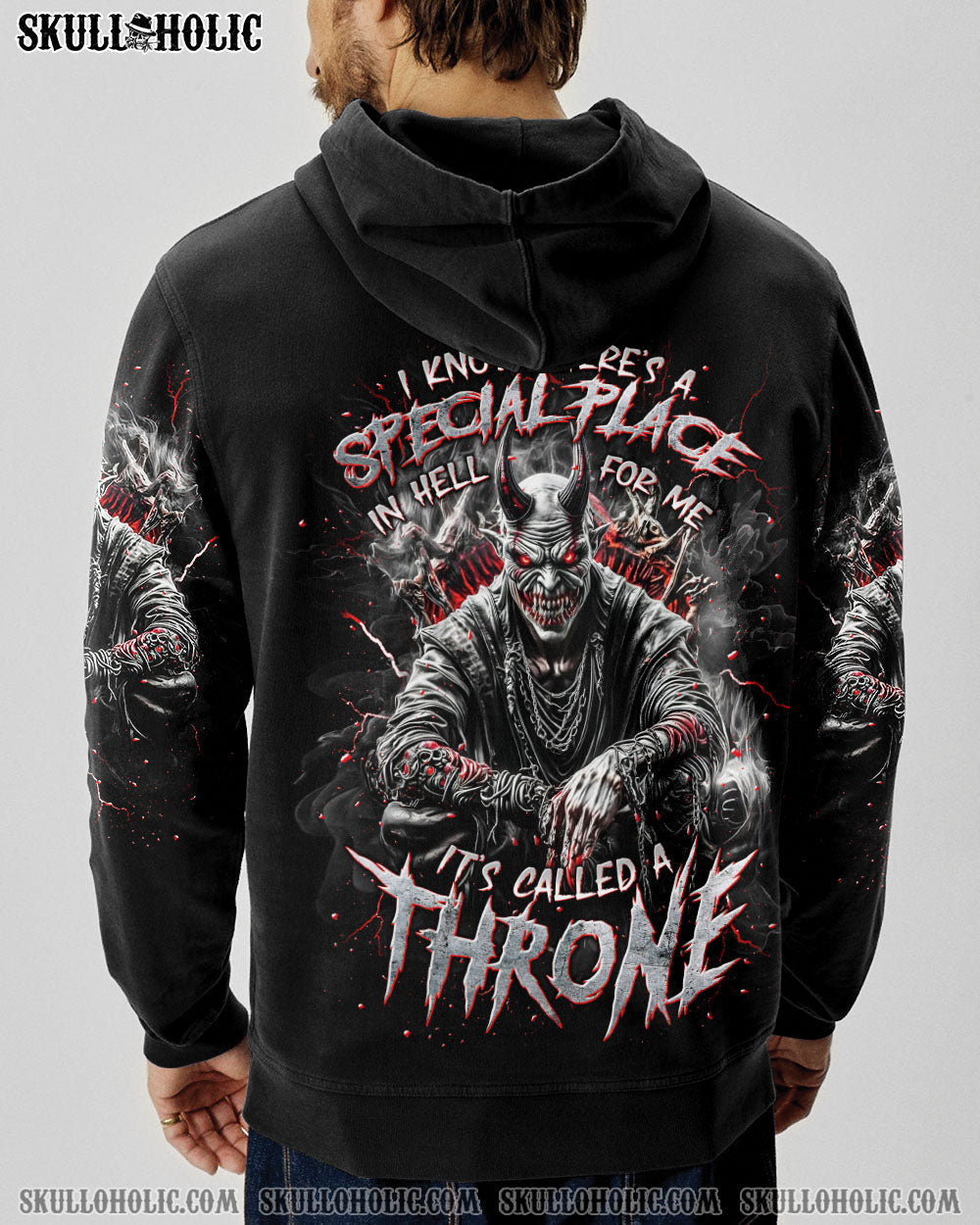 BLISSCORNERS THRONE SKULL ALL OVER PRINT