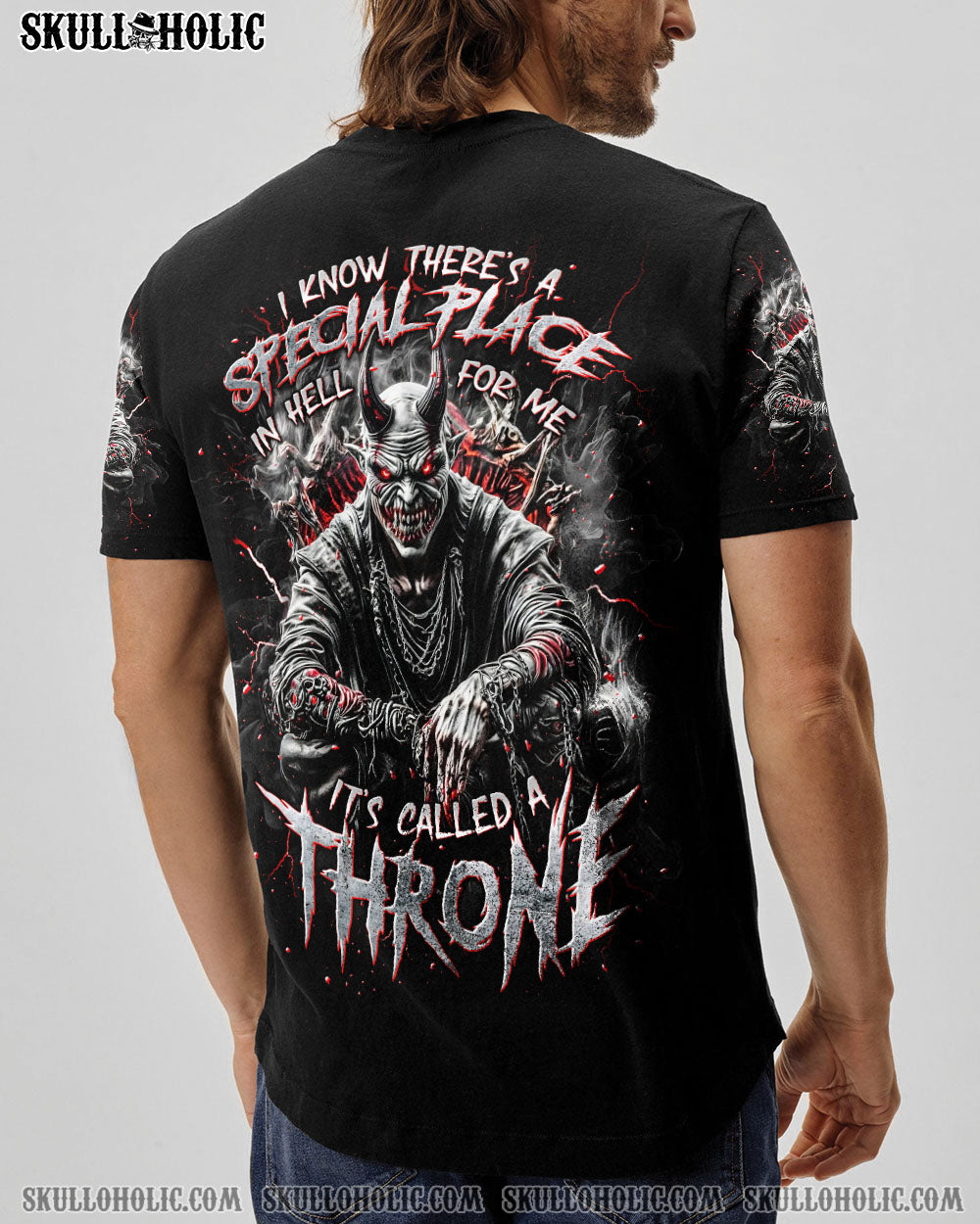 BLISSCORNERS THRONE SKULL ALL OVER PRINT