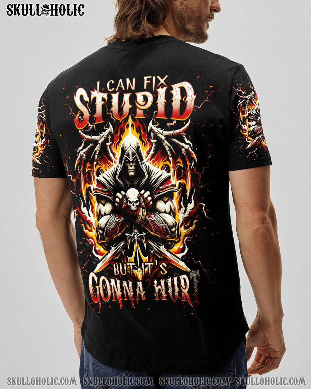 BLISSCORNERS I CAN FIX STUPID BUT IT'S GONNA HURT ALL OVER PRINT