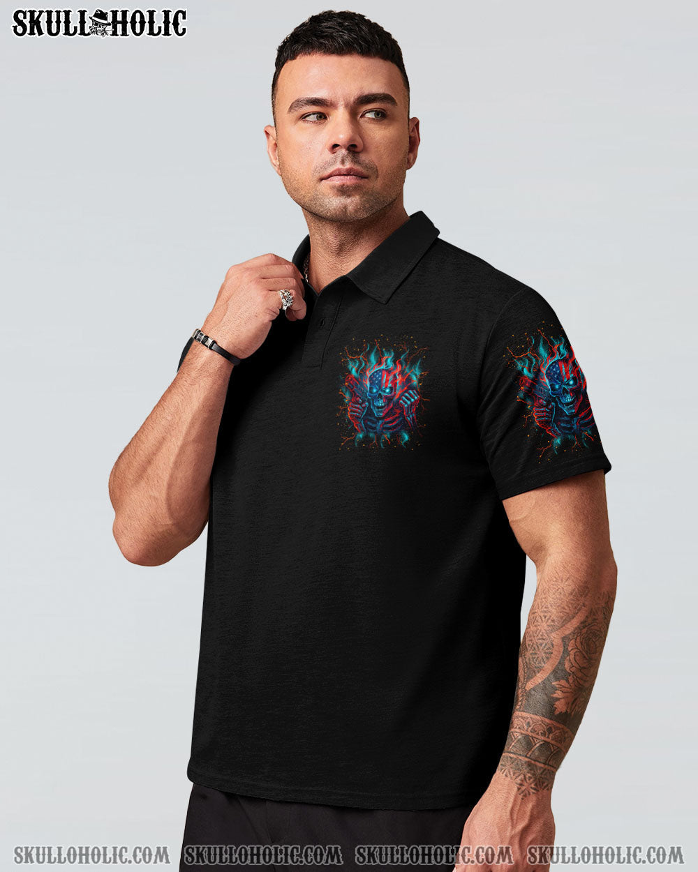 BLISSCORNERS WHEN YOU COME FOR MY G SKULL ALL OVER PRINT
