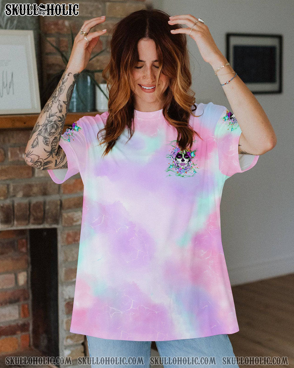 BLISSCORNERS WARNING THIS TATTOOED GIRL ALL OVER PRINT