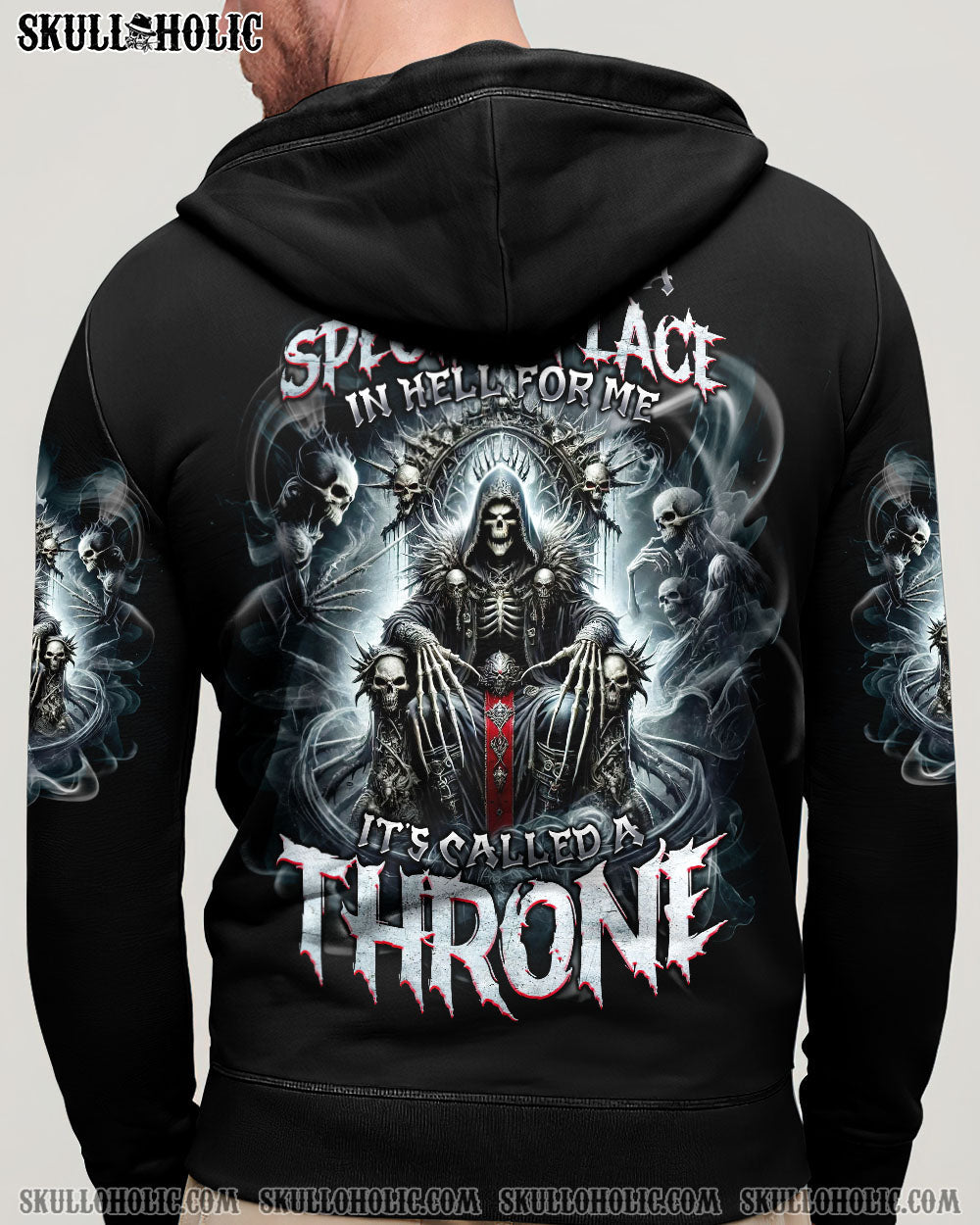 BLISSCORNERS THRONE SKULL ALL OVER PRINT