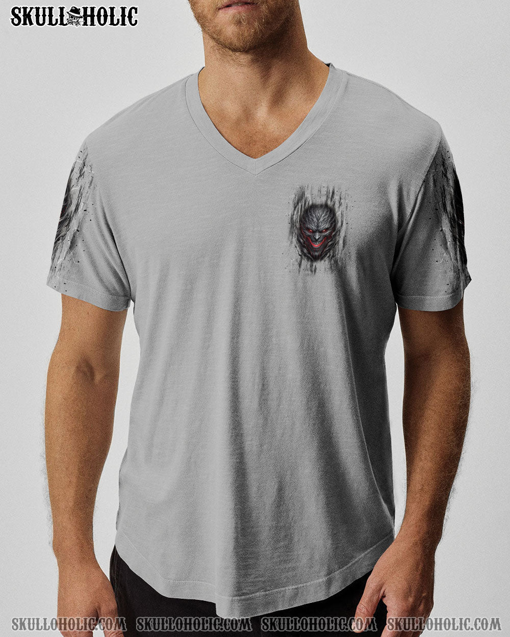 BLISSCORNERS I'M NEVER ALONE MY DEMONS ARE WITH ME 24/7 ALL OVER PRINT