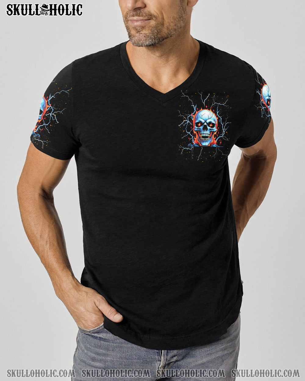 BLISSCORNERS WHEN I WAS BORN SKULL ALL OVER PRINT