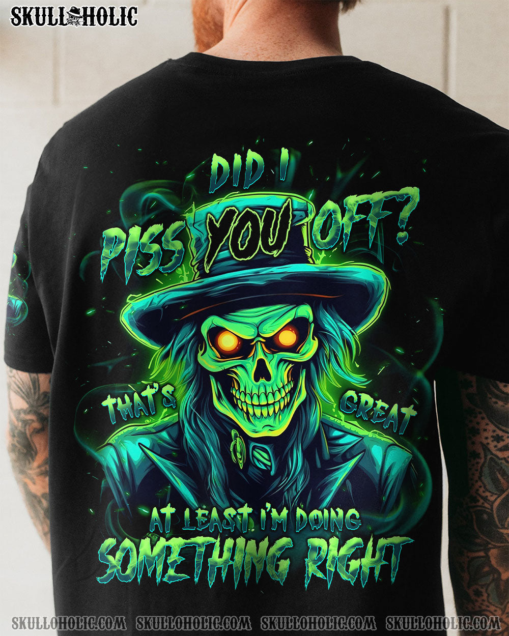 BLISSCORNERS DID I PISS YOU OFF SKULL  ALL OVER PRINT