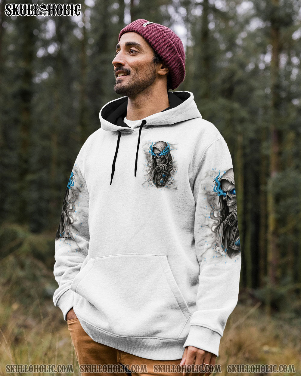 BLISSCORNERS NOT EVERYONE LIKES ME SKULL REAPER ALL OVER PRINT