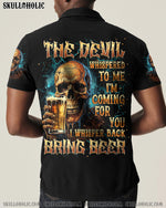 BLISSCORNERS BRING BEER SKULL ALL OVER PRINT