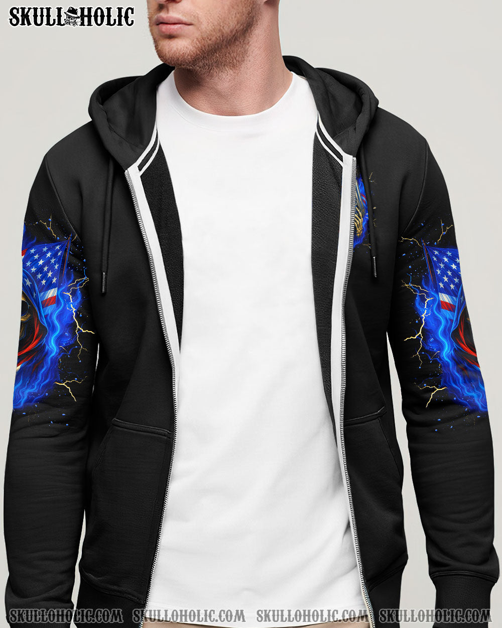 BLISSCORNERS AMERICA LIVE IT LOVE IT OR GET THE HELL OUT ALL OVER PRINT