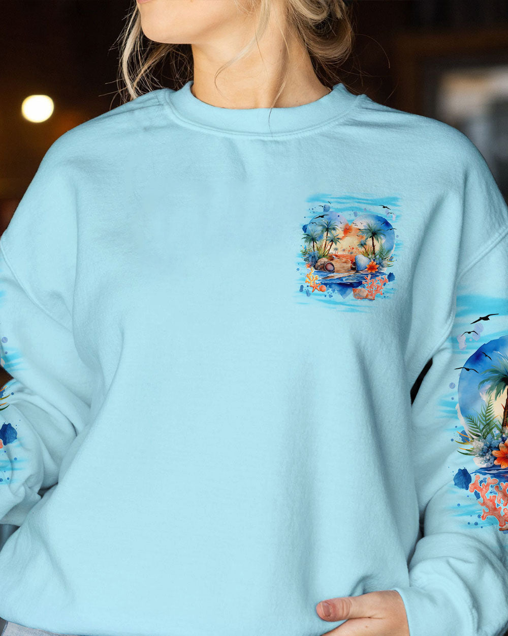 BLISSCORNERS HOME IS WHERE THE WAVES CRASH ALL OVER PRINT