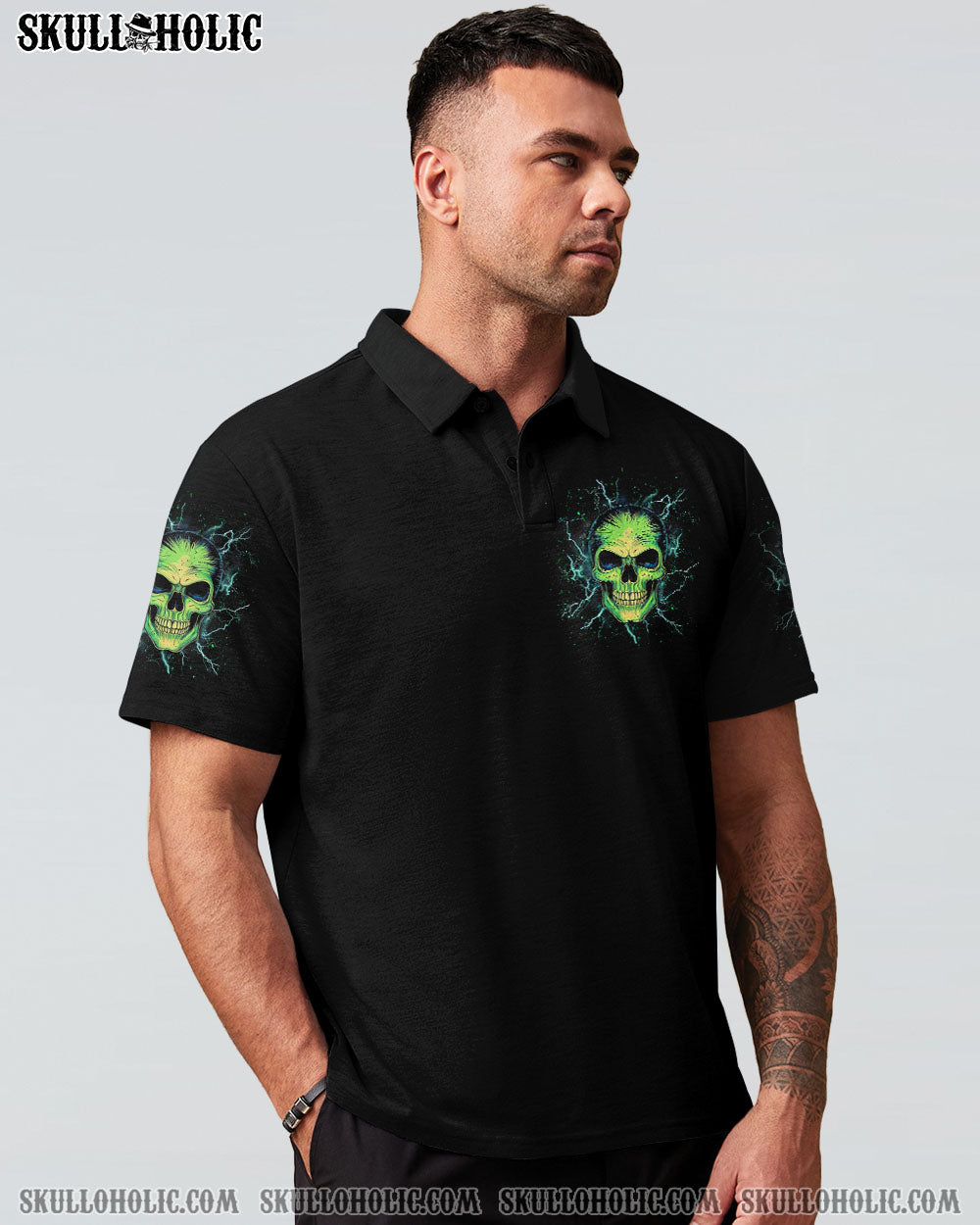 BLISSCORNERS NO REST FOR THE WICKED SKULL ALL OVER PRINT