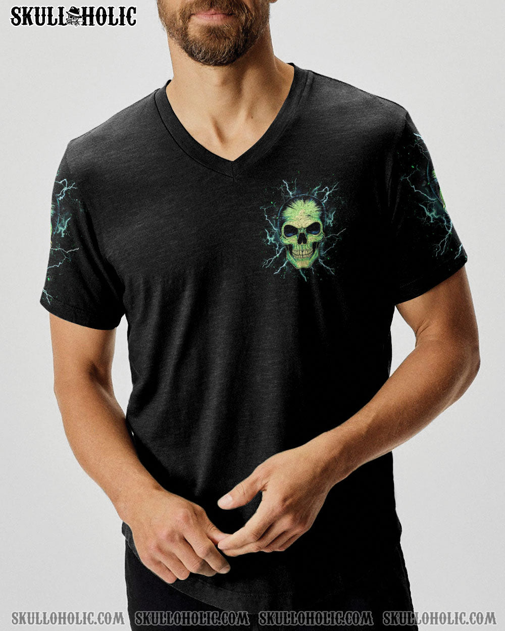 BLISSCORNERS NO REST FOR THE WICKED SKULL ALL OVER PRINT