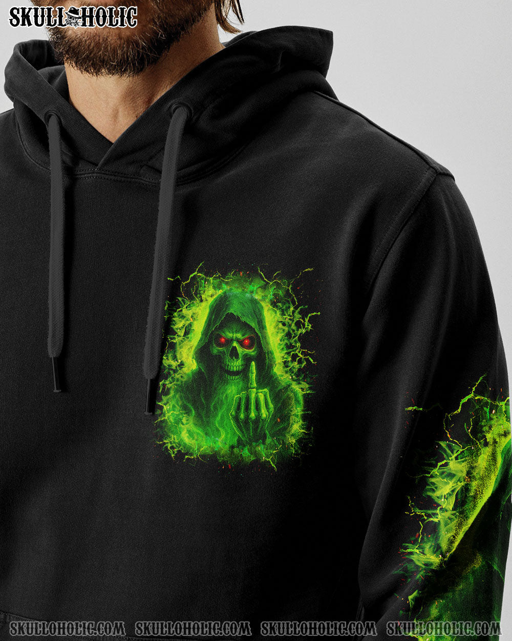 BLISSCORNERS DON'T LIKE MY ATTITUDE REAPER ALL OVER PRINT