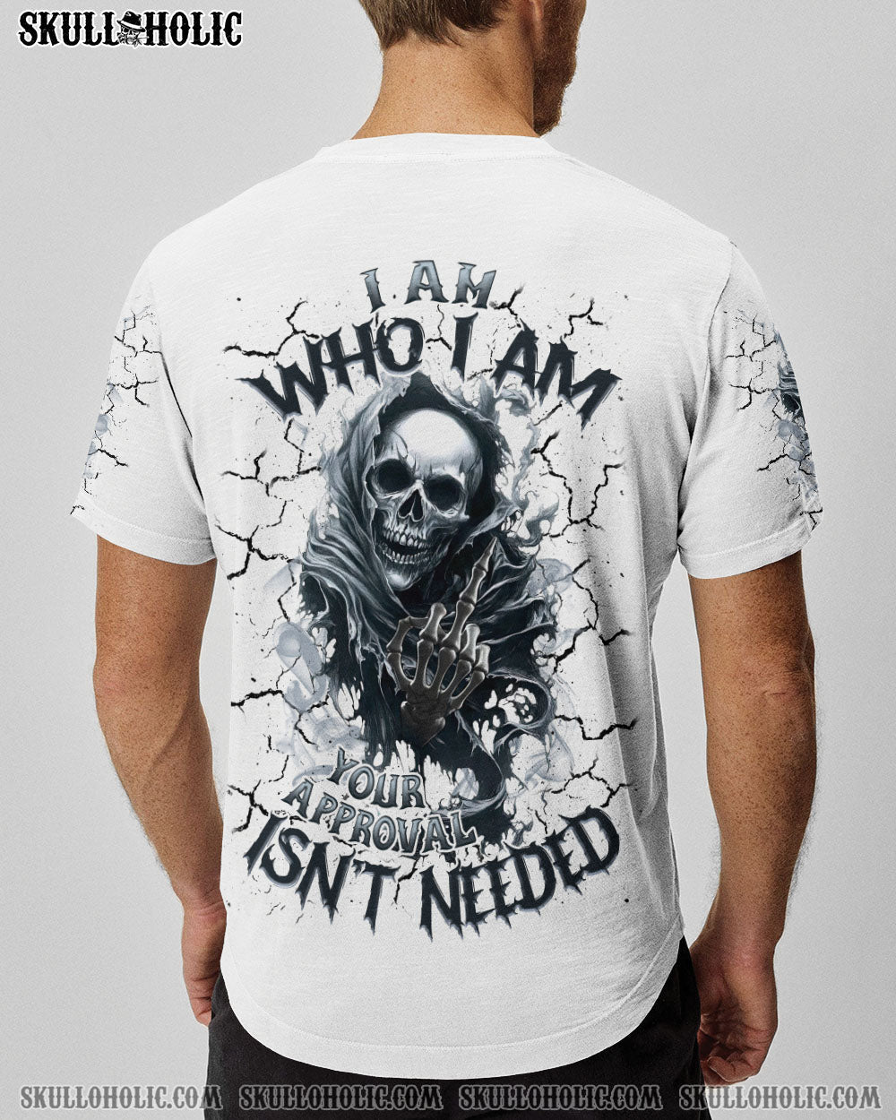 BLISSCORNERS I AM WHO I AM SKULL REAPER ALL OVER PRINT