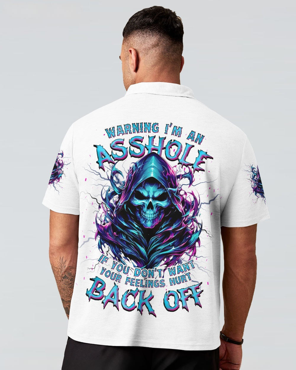 BLISSCORNERS WARNING I'M AN A SKULL REAPER ALL OVER PRINT