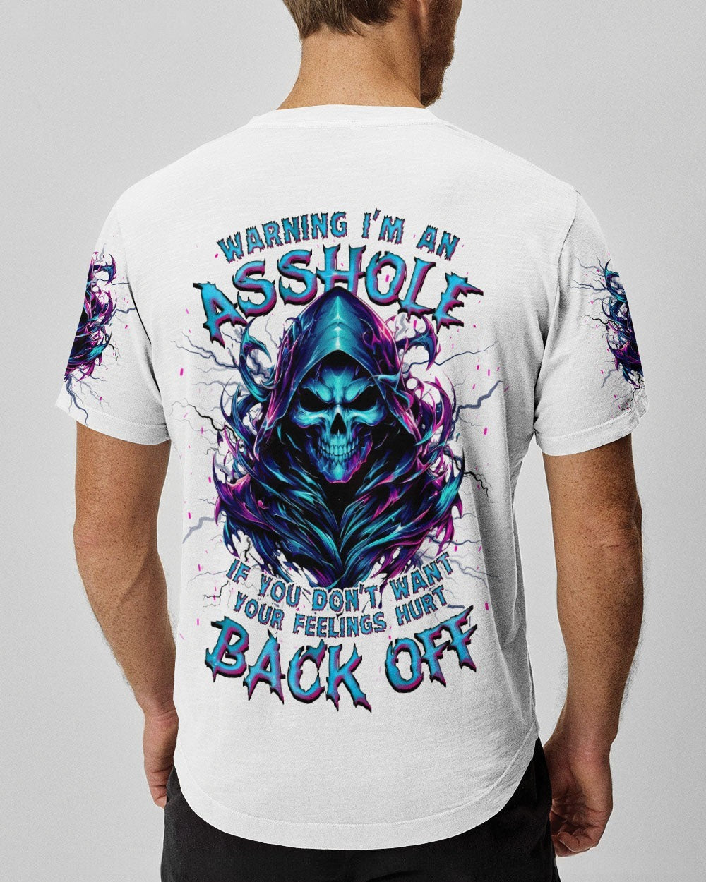 BLISSCORNERS WARNING I'M AN A SKULL REAPER ALL OVER PRINT