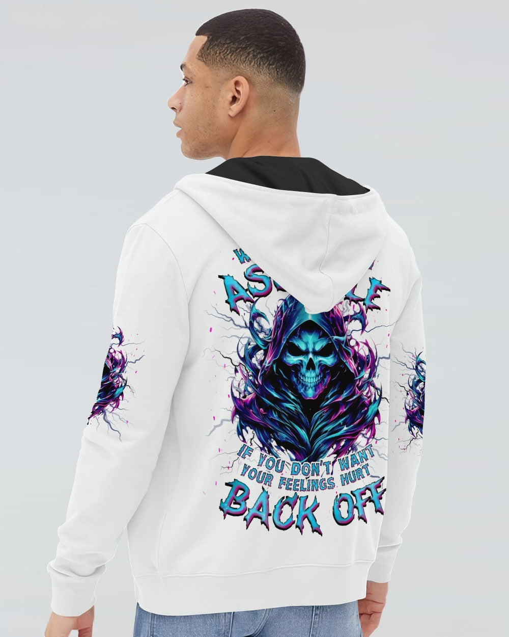 BLISSCORNERS WARNING I'M AN A SKULL REAPER ALL OVER PRINT