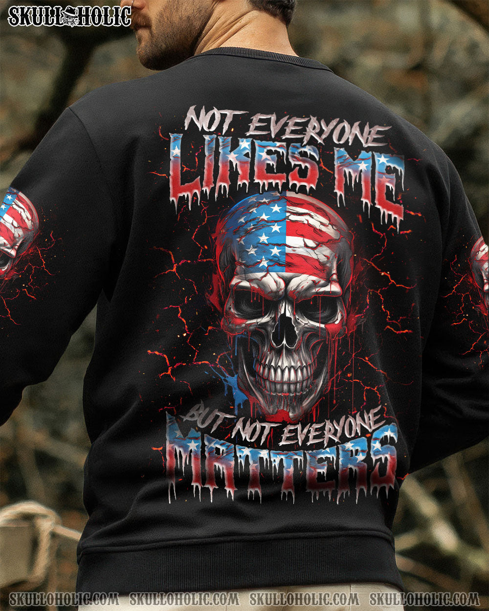 BLISSCORNERS NOT EVERYONE LIKES ME SKULL ALL OVER PRINT -  TLNZ0908251