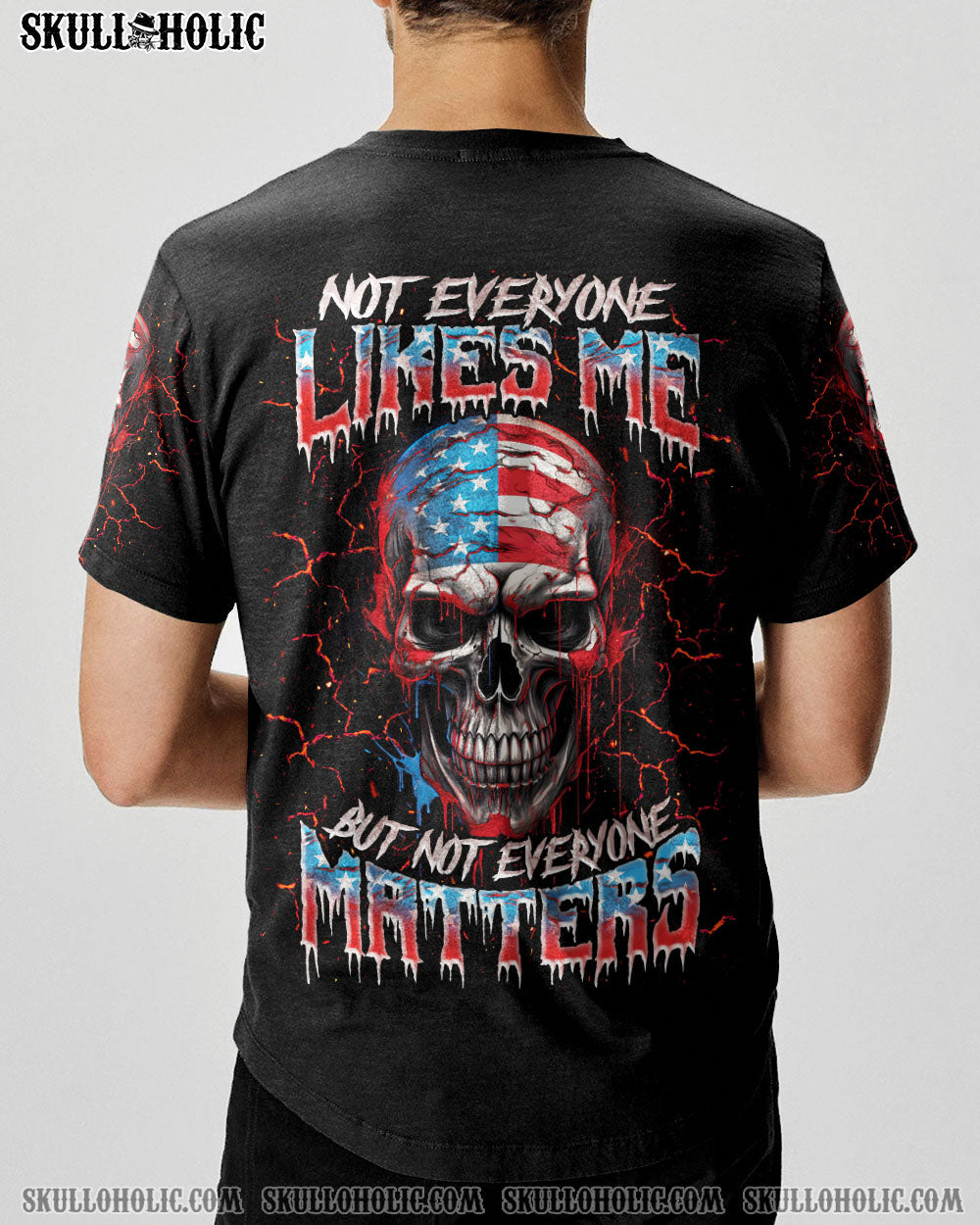 BLISSCORNERS NOT EVERYONE LIKES ME SKULL ALL OVER PRINT -  TLNZ0908251