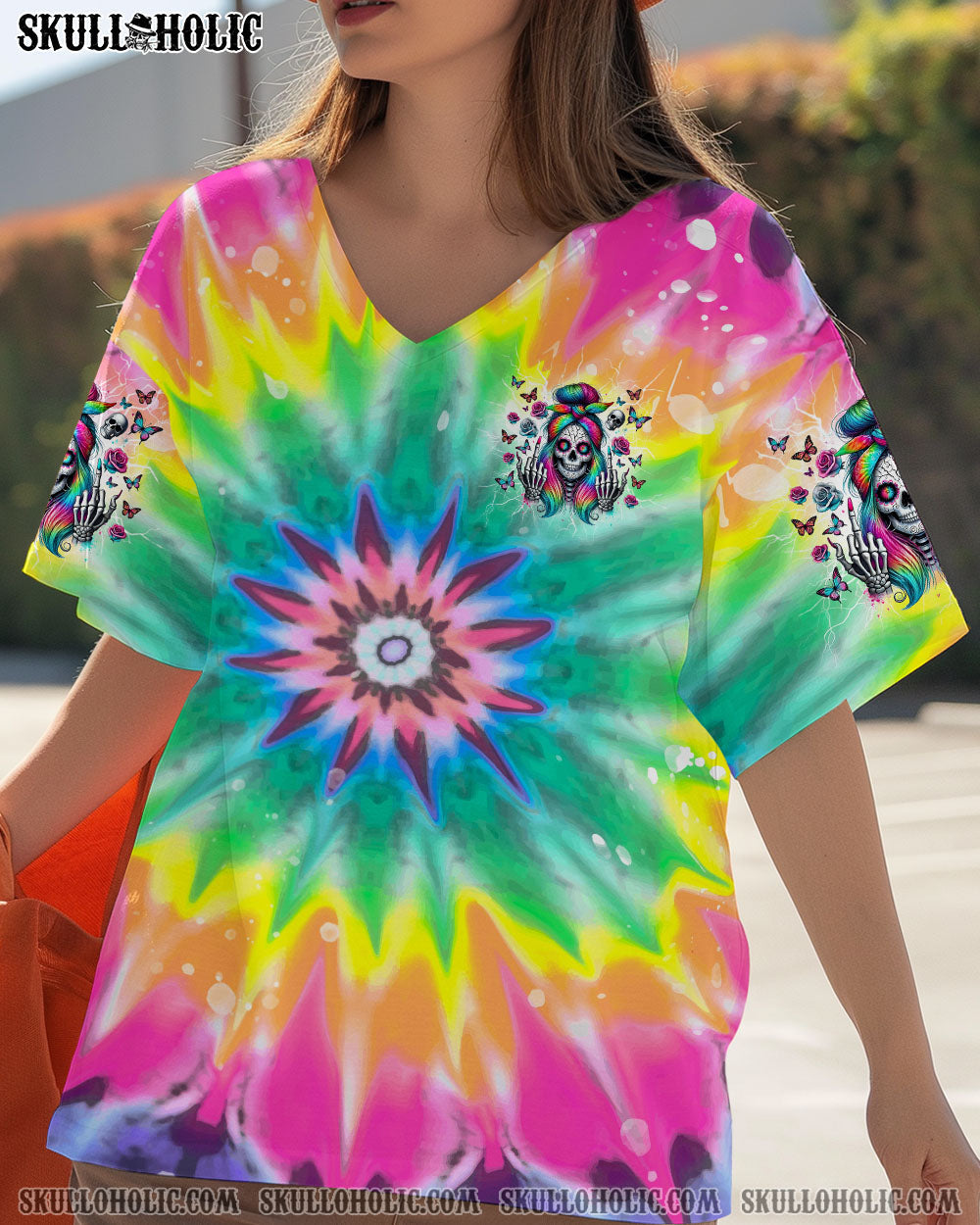 BLISSCORNERS SORRY SWEETIE SKULL LADY ALL OVER PRINT