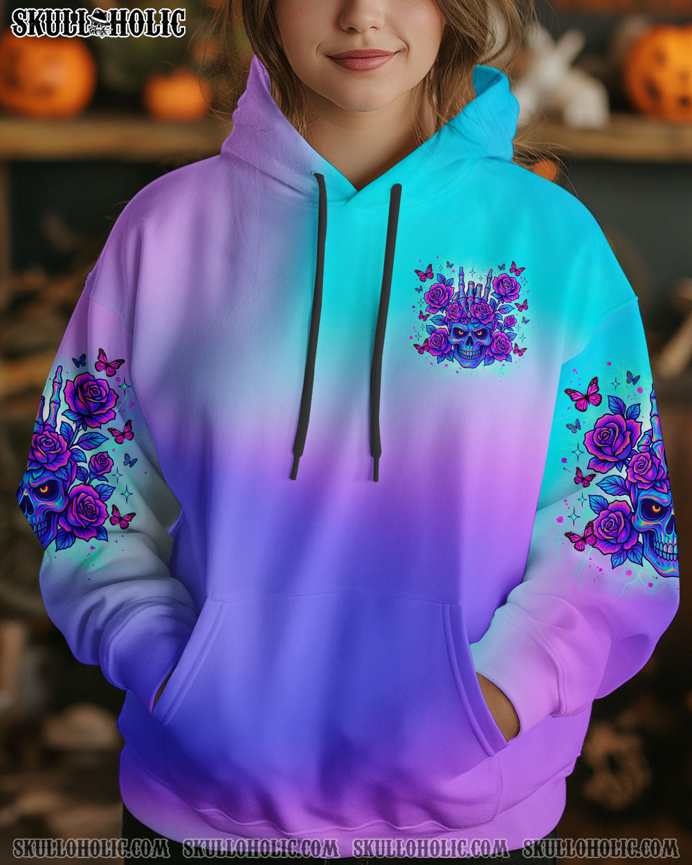 BLISSCORNERS DON'T TALK TO ME SKULL ALL OVER PRINT