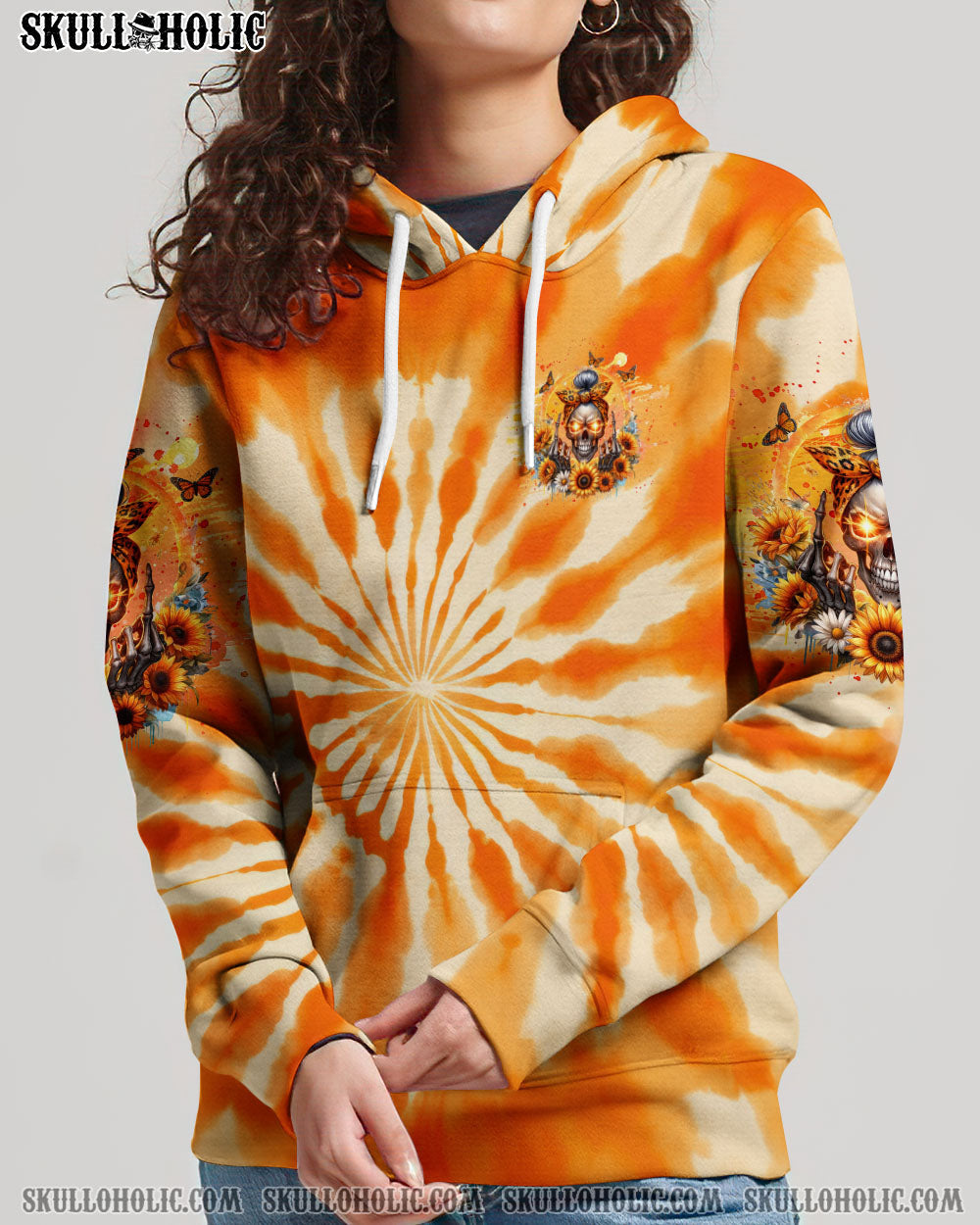 BLISSCORNERS KARMA FAIRY MESSY BUN ALL OVER PRINT