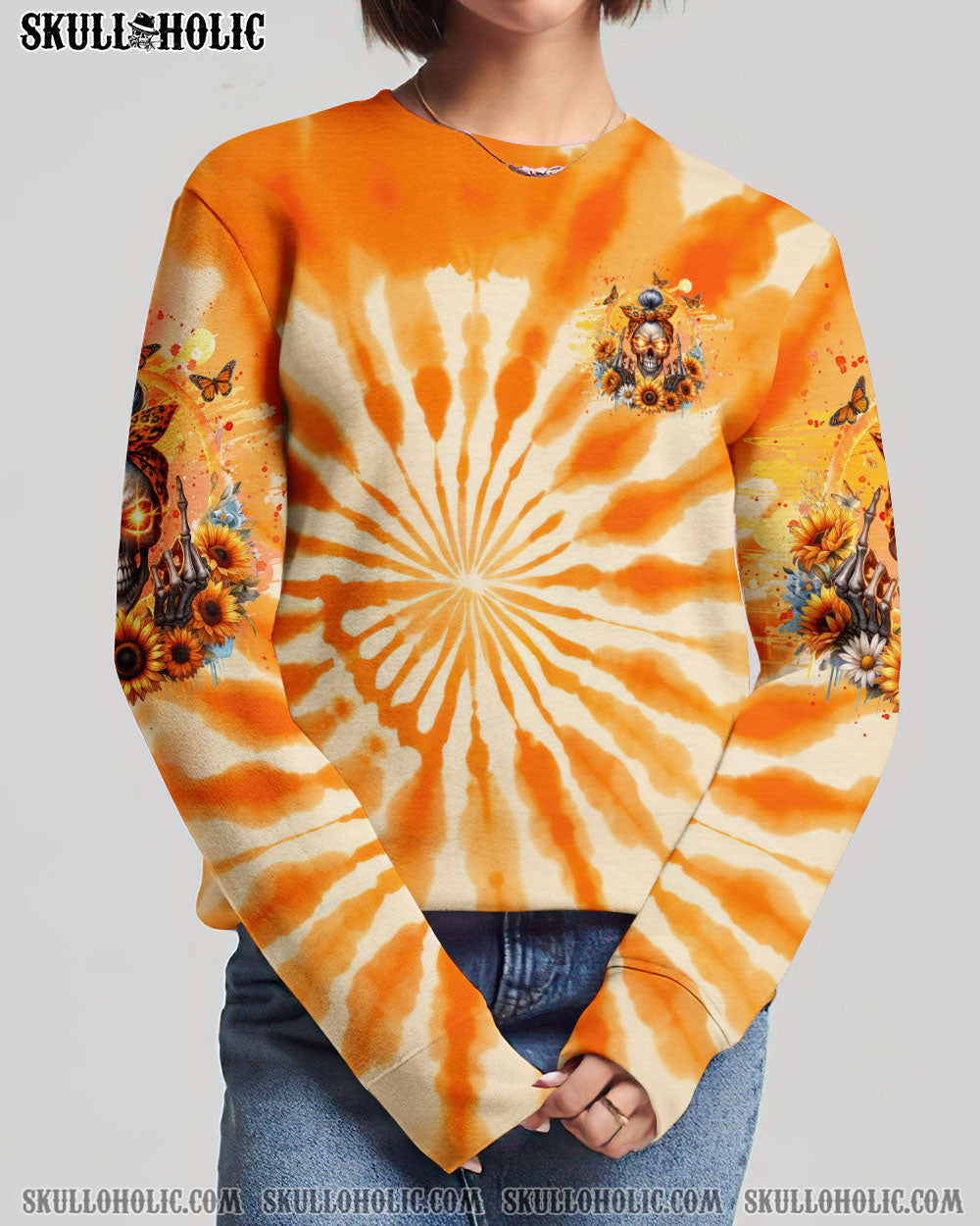 BLISSCORNERS KARMA FAIRY MESSY BUN ALL OVER PRINT