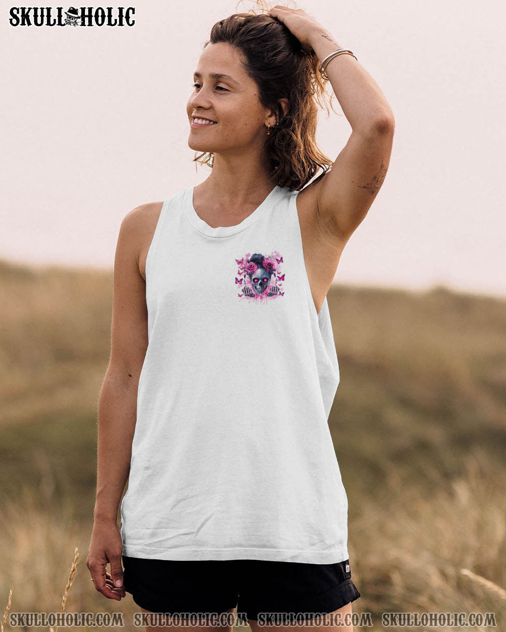 BLISSCORNERS (HOT DEAL) FRESH OUT OF FCKS MESSY BUN TIE DYE 2D