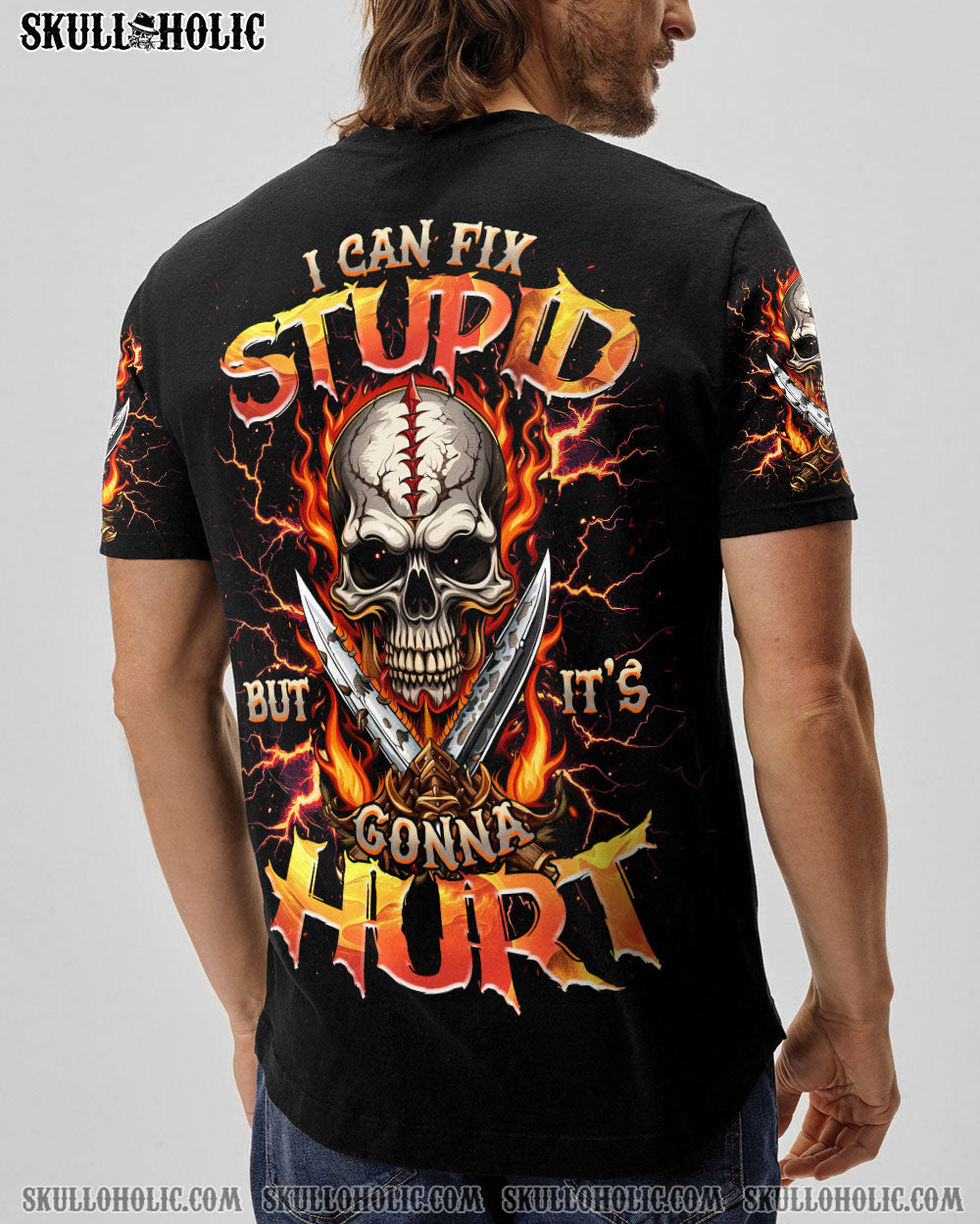 BLISSCORNERS I CAN FIX STUPID BUT IT'S GONNA HURT ALL OVER PRINT
