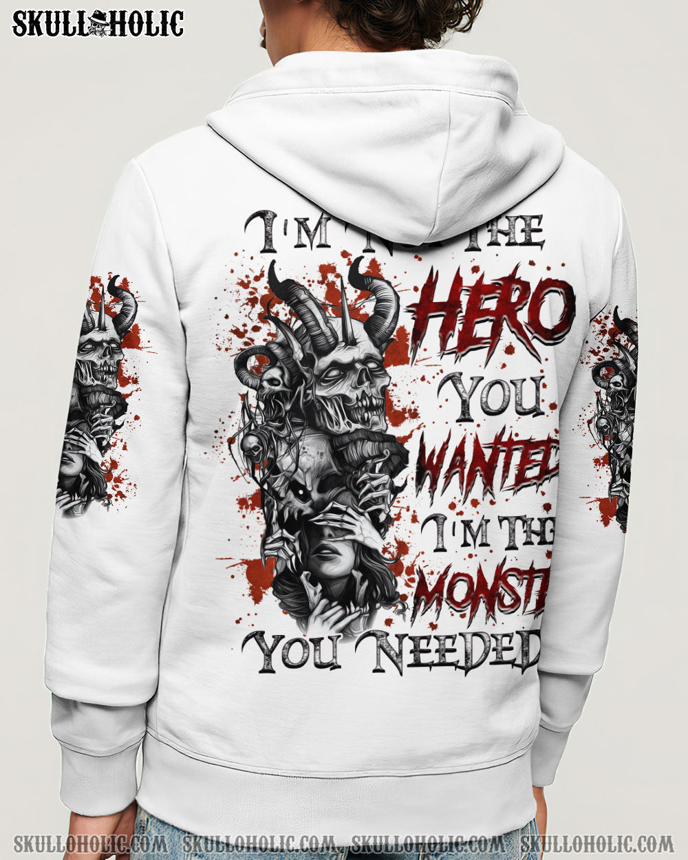 BLISSCORNERS I'M NOT THE HERO YOU WANTED ALL OVER PRINT