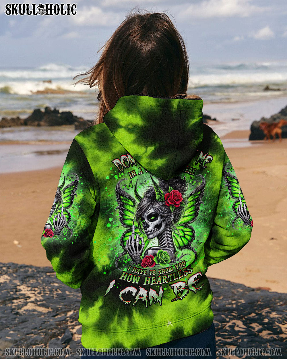 BLISSCORNERS ZERO F GIVEN SKULL MESSY BUN ALL OVER PRINT