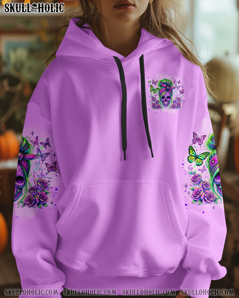 BLISSCORNERS CHAOS COORDINATOR MESSY BUN ALL OVER PRINT