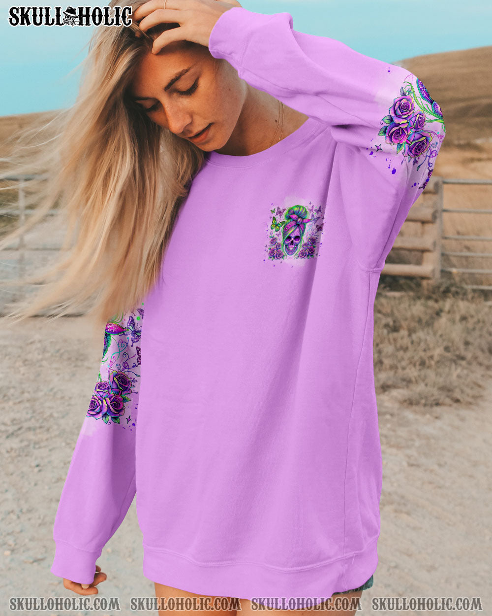 BLISSCORNERS CHAOS COORDINATOR MESSY BUN ALL OVER PRINT