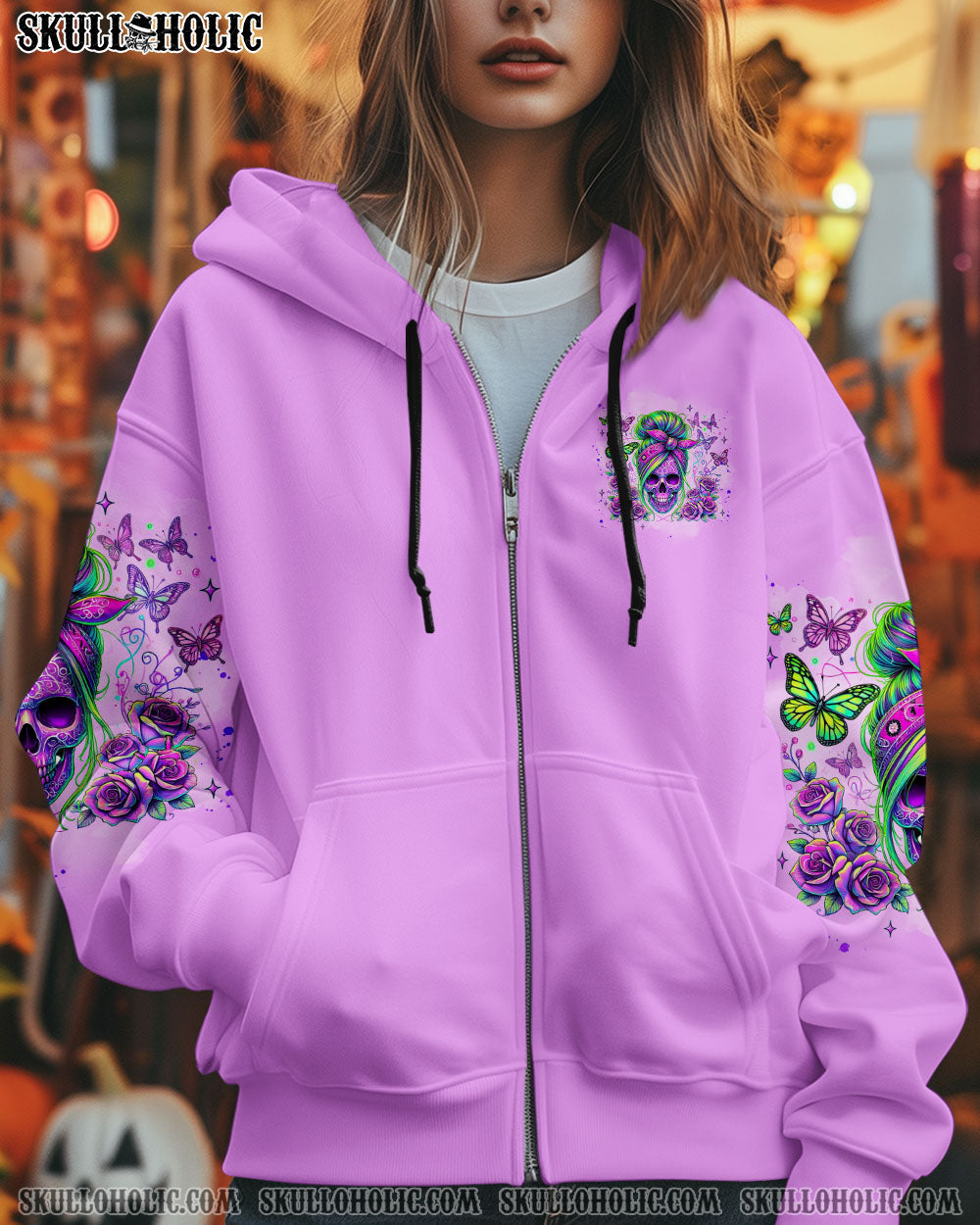 BLISSCORNERS CHAOS COORDINATOR MESSY BUN ALL OVER PRINT
