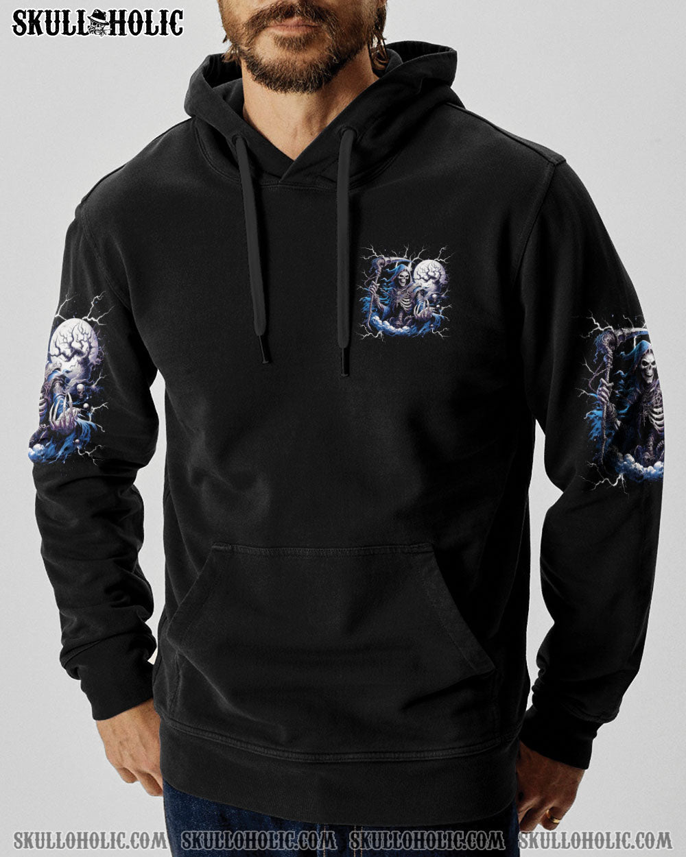 BLISSCORNERS HEAVEN DON'T WANT ME SKULL ALL OVER PRINT