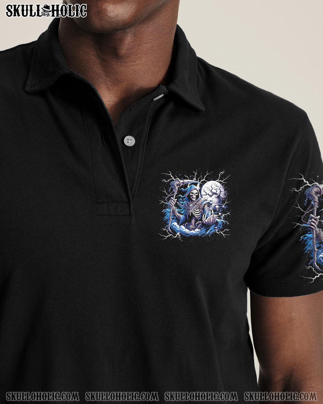 BLISSCORNERS HEAVEN DON'T WANT ME SKULL ALL OVER PRINT