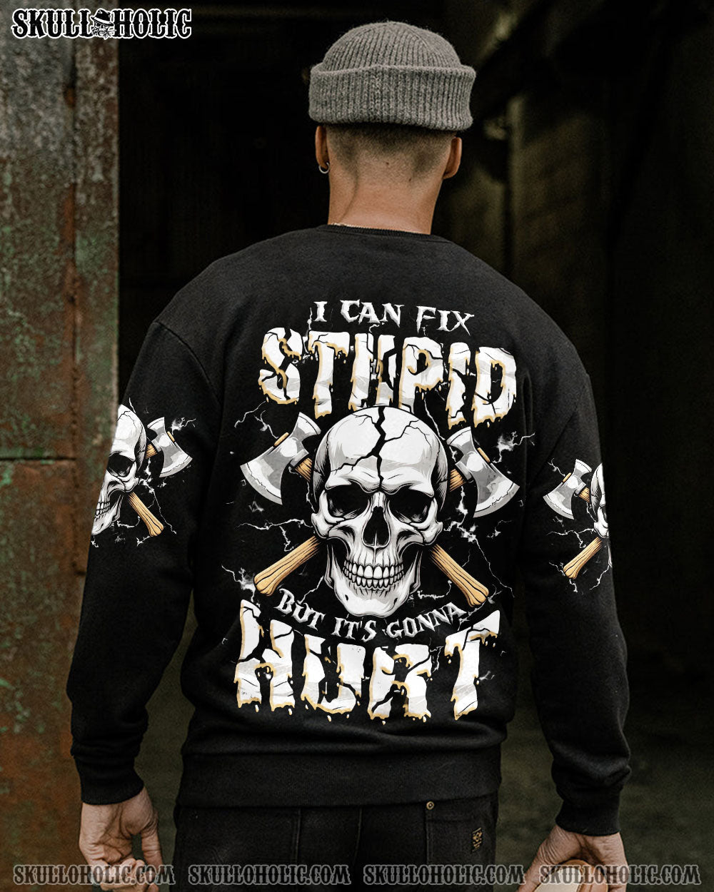 BLISSCORNERS I CAN FIX STUPID BUT IT'S GONNA HURT ALL OVER PRINT