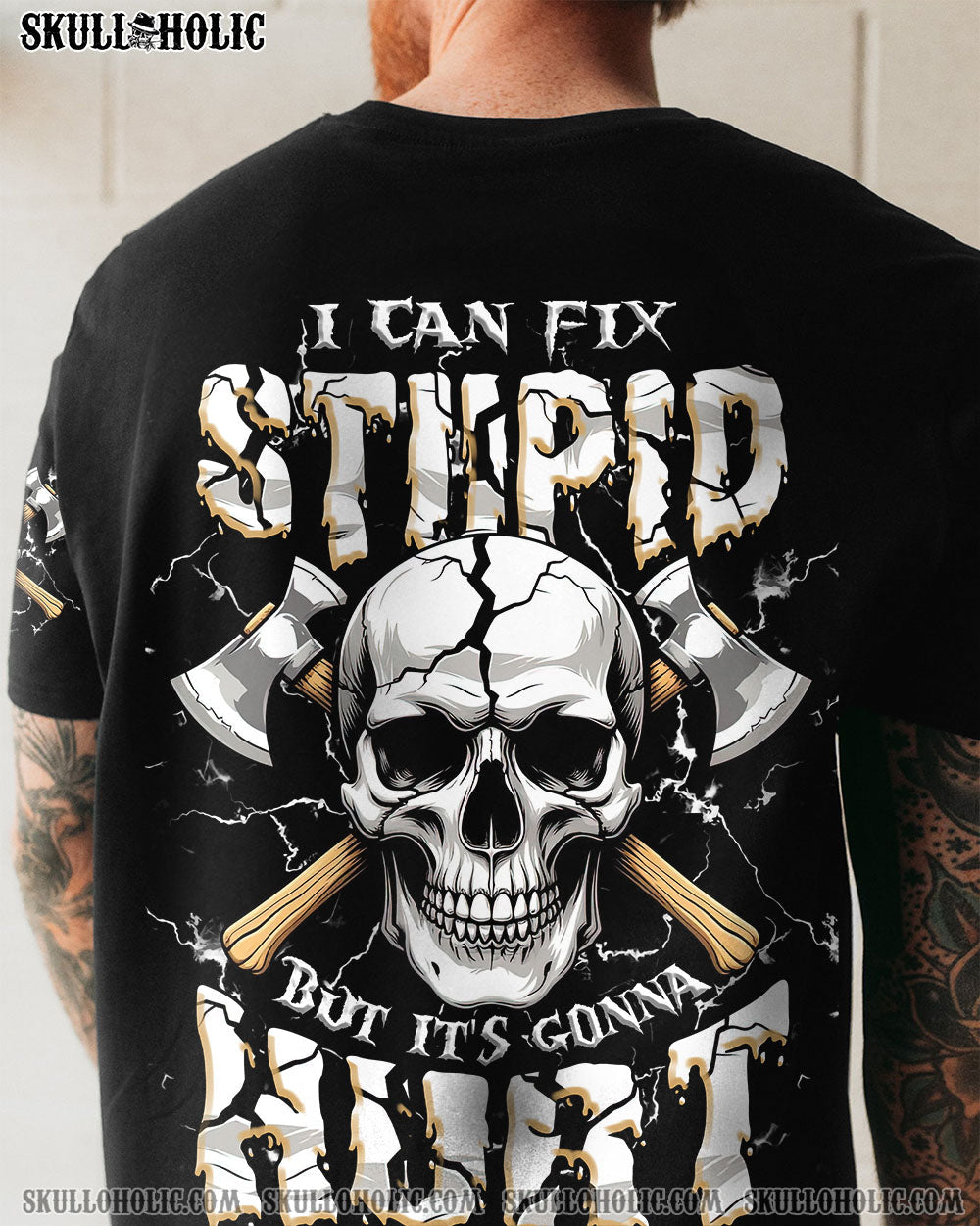BLISSCORNERS I CAN FIX STUPID BUT IT'S GONNA HURT ALL OVER PRINT