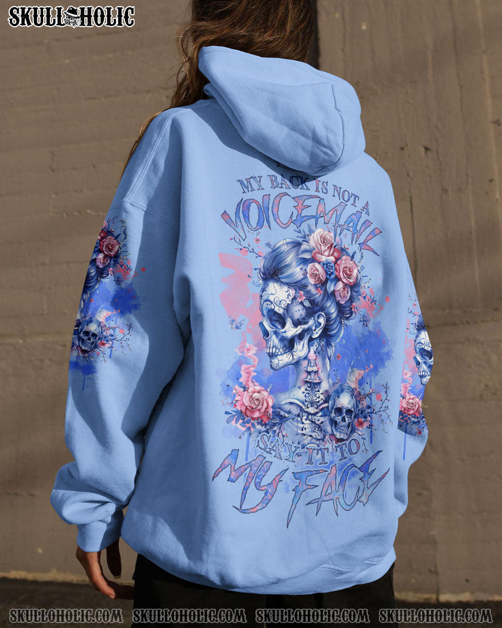 BLISSCORNERS DID I ROLL MY EYES OUT LOUD MESSY BUN ALL OVER PRINT