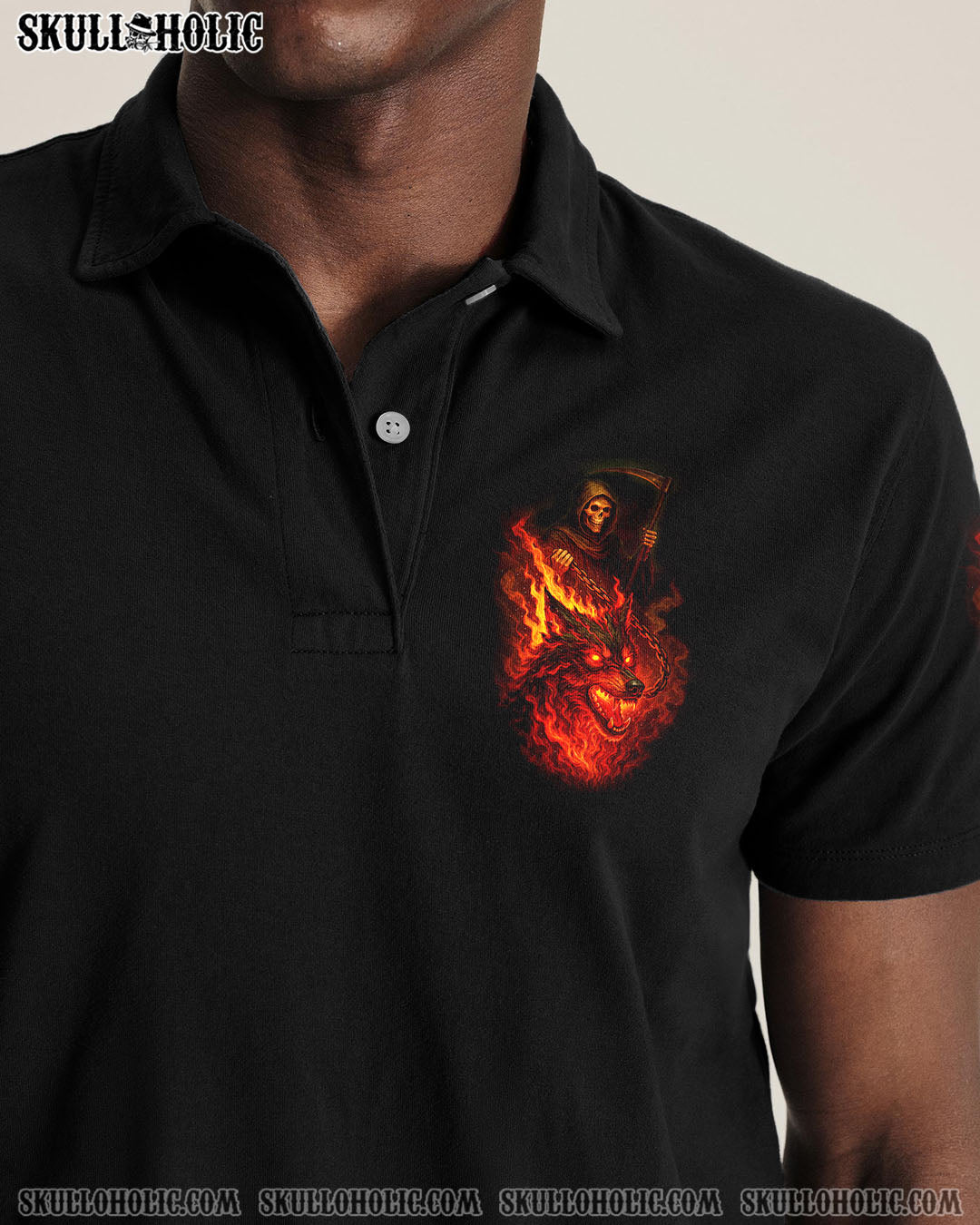 BLISSCORNERS YOUR FIRST MISTAKE WOLF FIRE ALL OVER PRINT