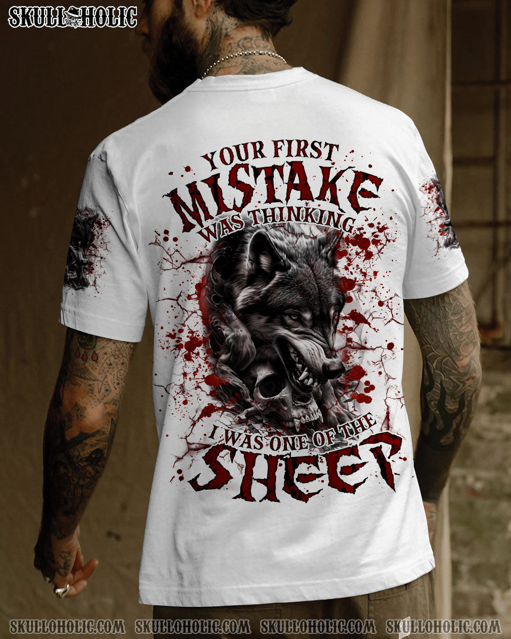 BLISSCORNERS YOUR FIRST MISTAKE WOLF ALL OVER PRINT