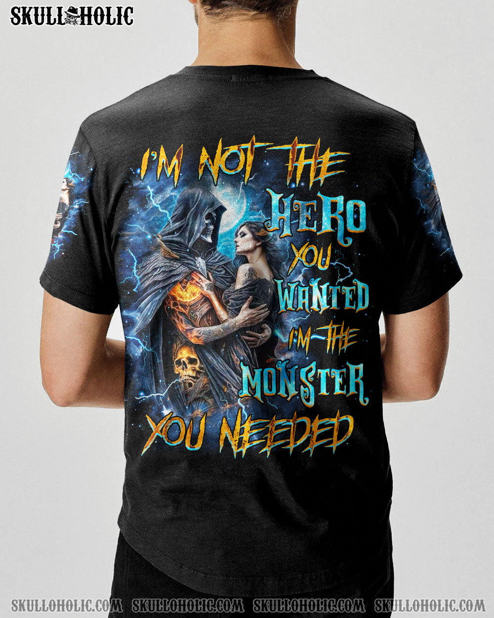 BLISSCORNERS I'M NOT THE HERO YOU WANTED ALL OVER PRINT